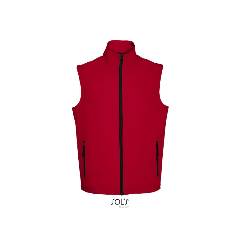 Bodywarmer publicitaire homme en softshell "RACE BW" Bodywarmer publicitaire homme en softshell "RACE BW"