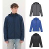 Veste publicitaire homme en Sofshell avec capuche "RACE HOODED"