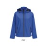Veste publicitaire femme en Softshell avec capuche "RACE HOODED"