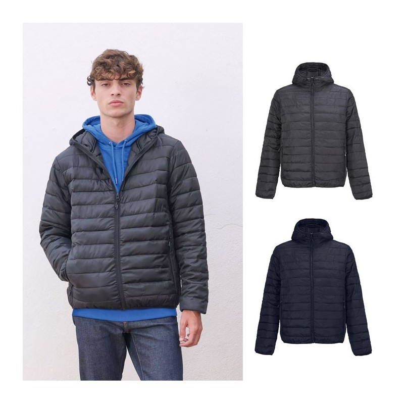 Doudoune personnalisable homme à capuche "STREAM HOODED" Doudoune personnalisable homme à capuche "STREAM HOODED"