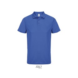 Polo publicitaire de sport en polyester recyclé "PITCHER couleur"