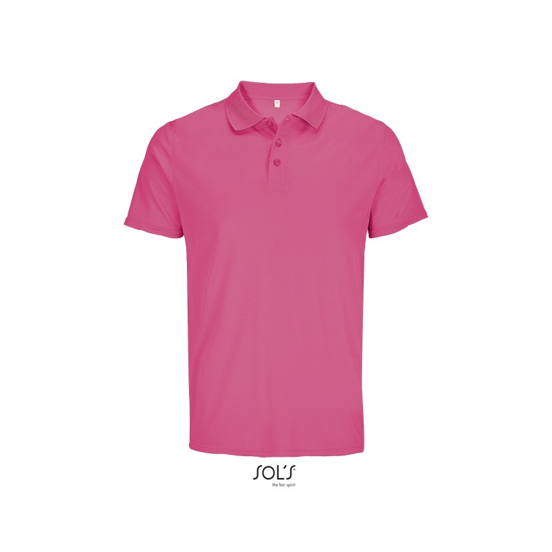 Polo publicitaire de sport en polyester recyclé "PITCHER couleur" Polo publicitaire de sport en polyester recyclé "PITCHER couleur"