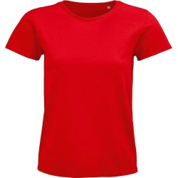 Tee-shirt publicitaire femme en coton biologique. 23 coloris au choix