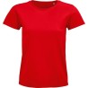 Tee-shirt publicitaire femme en coton biologique. 23 coloris au choix