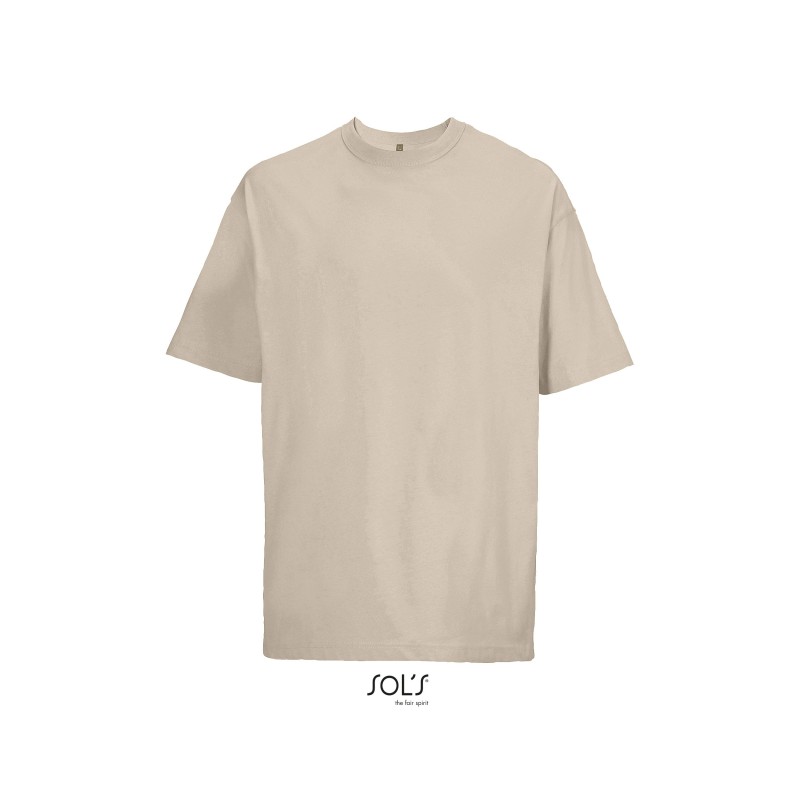 Tee-shirt homme oversize en coton bio personnalisable "BOXY" Tee-shirt homme oversize en coton bio personnalisable "BOXY"