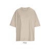 Tee-shirt coton bio couleur oversize femme personnalisable BOXY