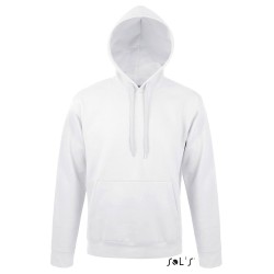 Sweat-shirt publicitaire à capuche unisexe "SNAKE blanc"
