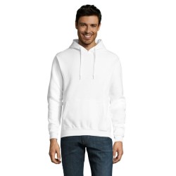 Sweat-shirt publicitaire à capuche unisexe "SNAKE blanc"
