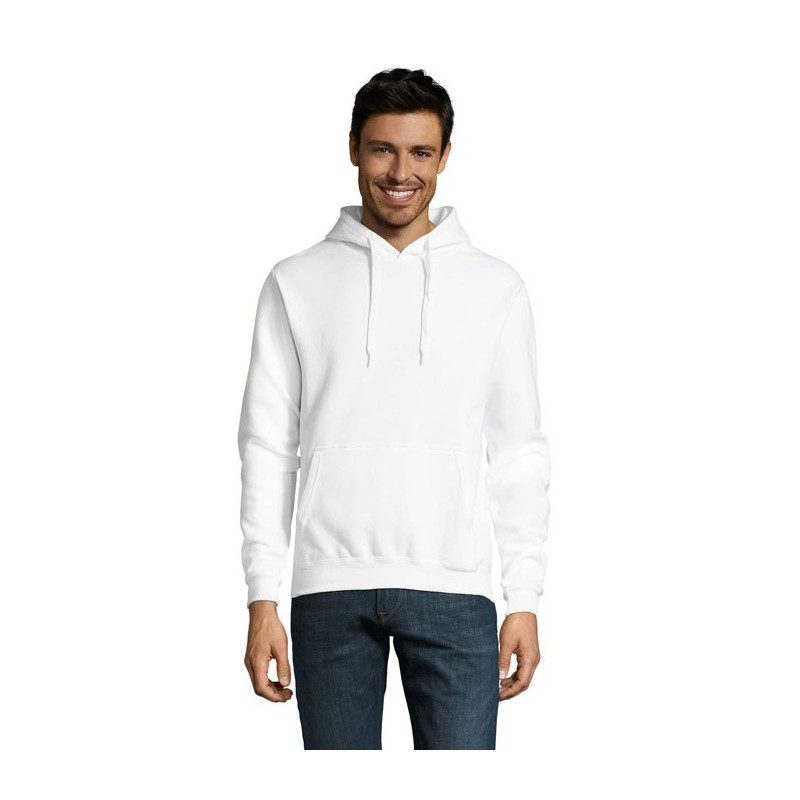 Sweat-shirt publicitaire à capuche unisexe "SNAKE blanc" Sweat-shirt publicitaire à capuche unisexe "SNAKE blanc"