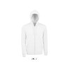 Veste unisexe à capuche personnalisable "STONE Blanc"