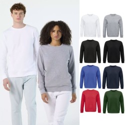 Sweat-shirt en coton bio et polyester recyclé personnalisable COMET