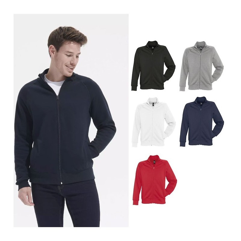 Veste homme en molleton personnalisable SUNDAE