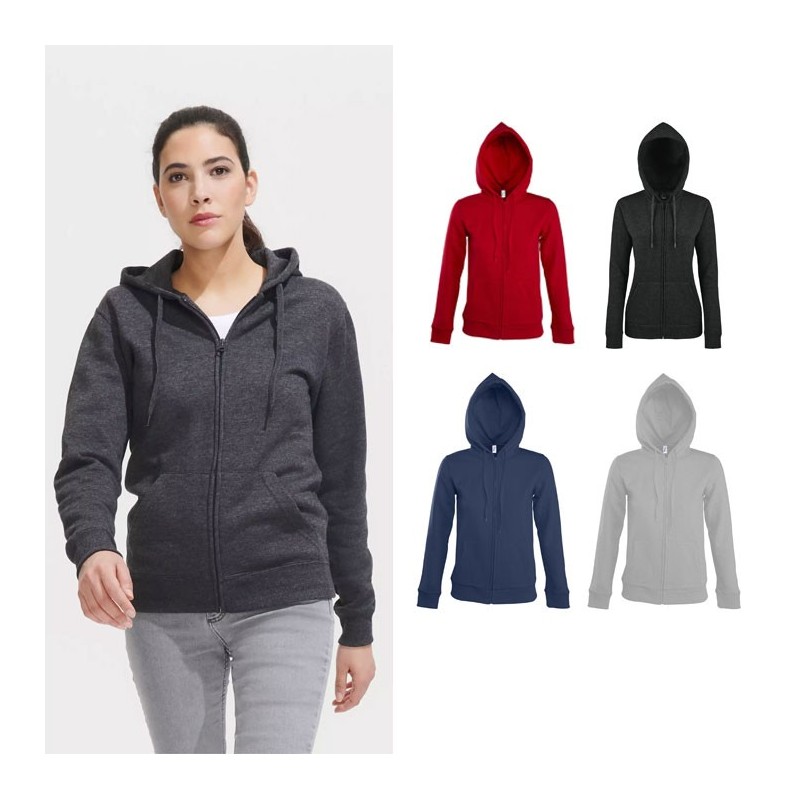Sweat-shirt à capuche Femme personnalisable SEVEN Sweat-shirt à capuche Femme personnalisable SEVEN