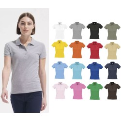 Polo publicitaire Femme - 16 coloris. "PEOPLE"