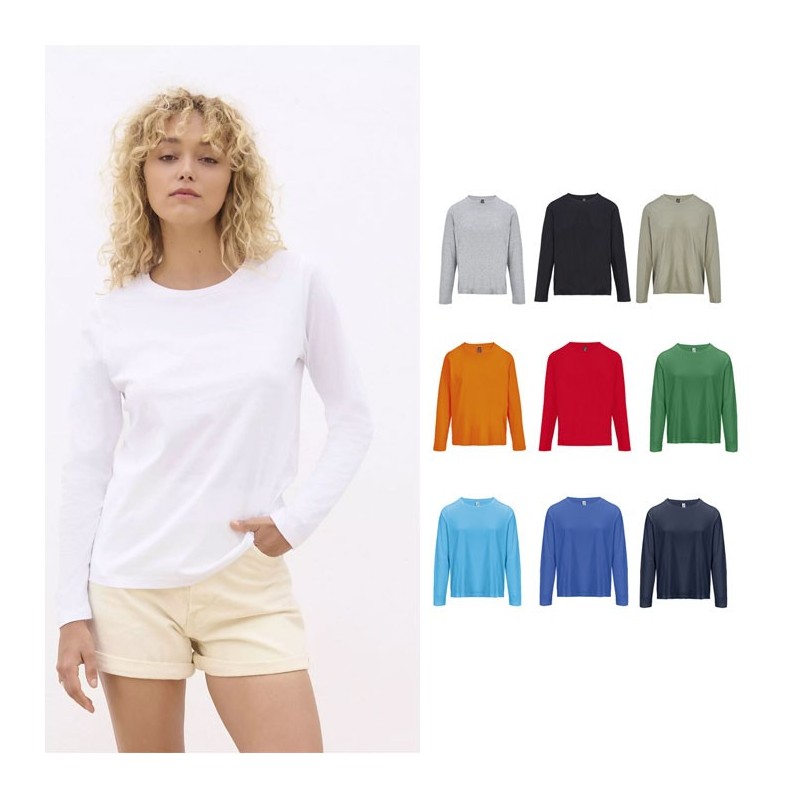 Tee-shirt publicitaire femme manches longues" MONARCH" Tee-shirt publicitaire femme manches longues" MONARCH"
