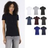 PHOENIX - Polo femme manches courtes avec maille piquée 220g/m2