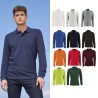 PERFECT LSL - Polo homme manches longues. Maille piquée 180g/m2