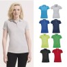 PERFORMER - Polo femme conçu pour le sport en polyester piqué