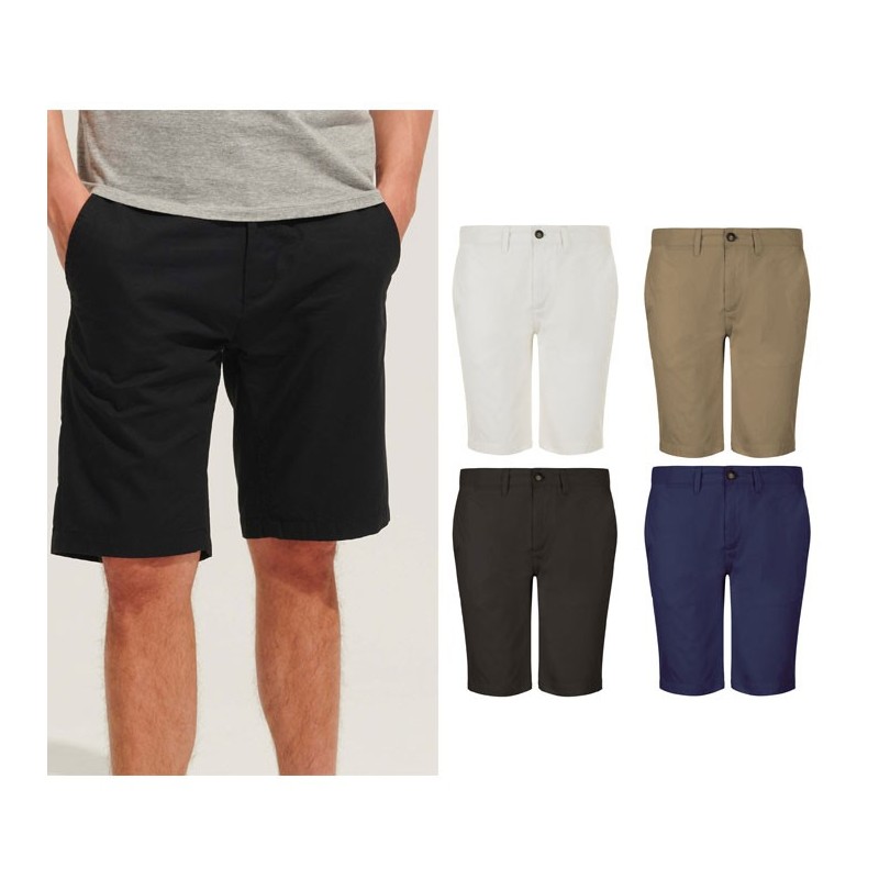 Bermuda en toile homme personnalisable "JASPER" Bermuda en toile homme personnalisable "JASPER"