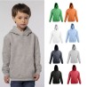 SLAM - Sweat-Shirt enfant à capuche avec poche kangourou. Molleton gratté