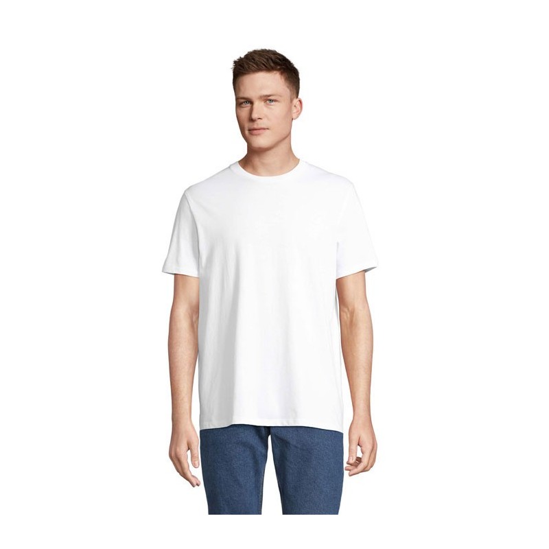Tee-shirt publicitaire unisexe en coton biologique "LEGEND Blanc" Tee-shirt publicitaire unisexe en coton biologique "LEGEND Blanc"