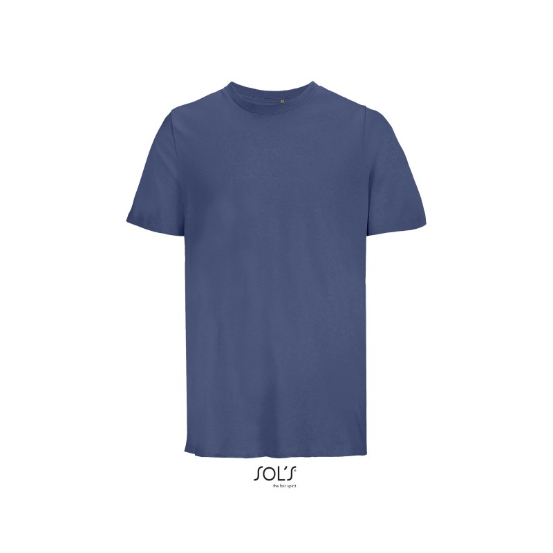 Tee-shirt publicitaire unisexe en coton biologique "LEGEND Couleur"