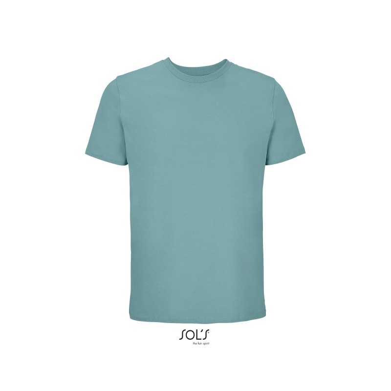 Tee-shirt publicitaire unisexe en coton biologique "LEGEND Couleur"