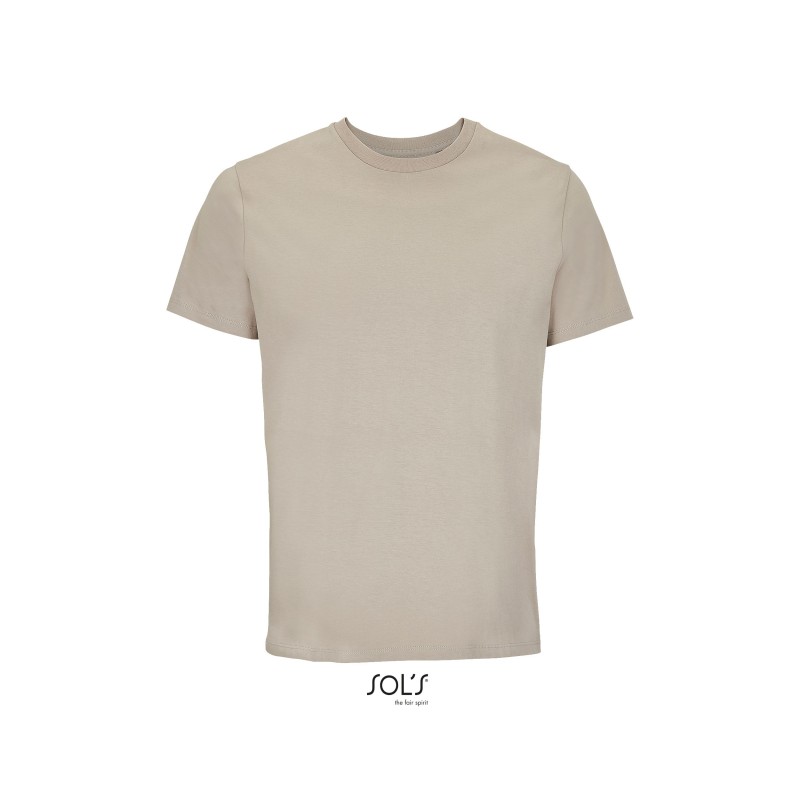 Tee-shirt publicitaire unisexe en coton biologique "LEGEND Couleur"