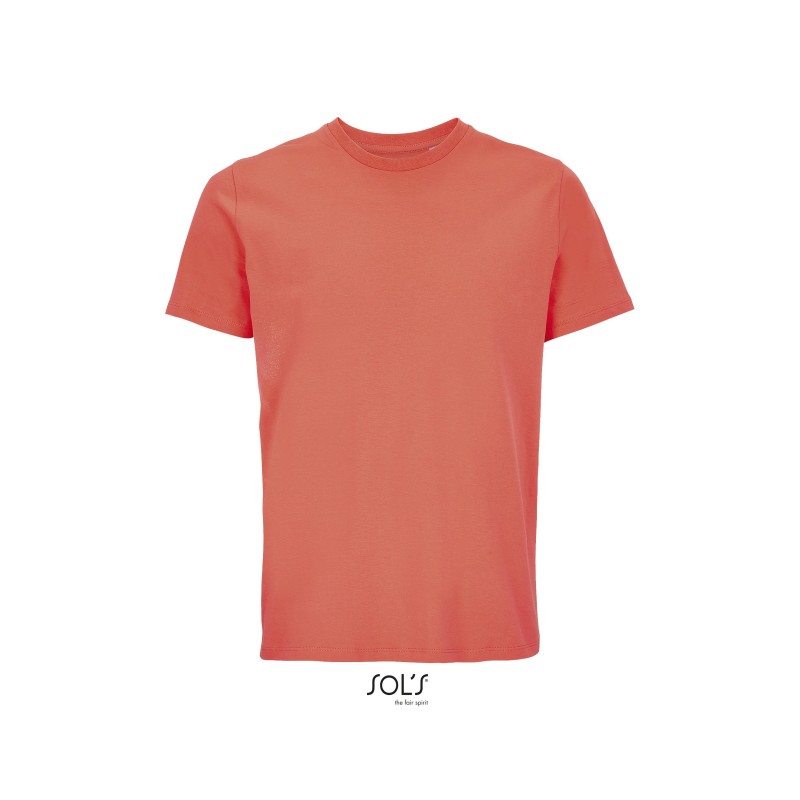 Tee-shirt publicitaire unisexe en coton biologique "LEGEND Couleur"