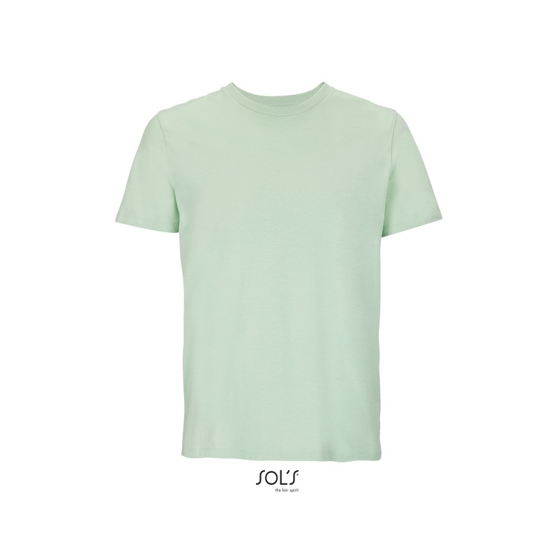 Tee-shirt publicitaire unisexe en coton biologique "LEGEND Couleur"