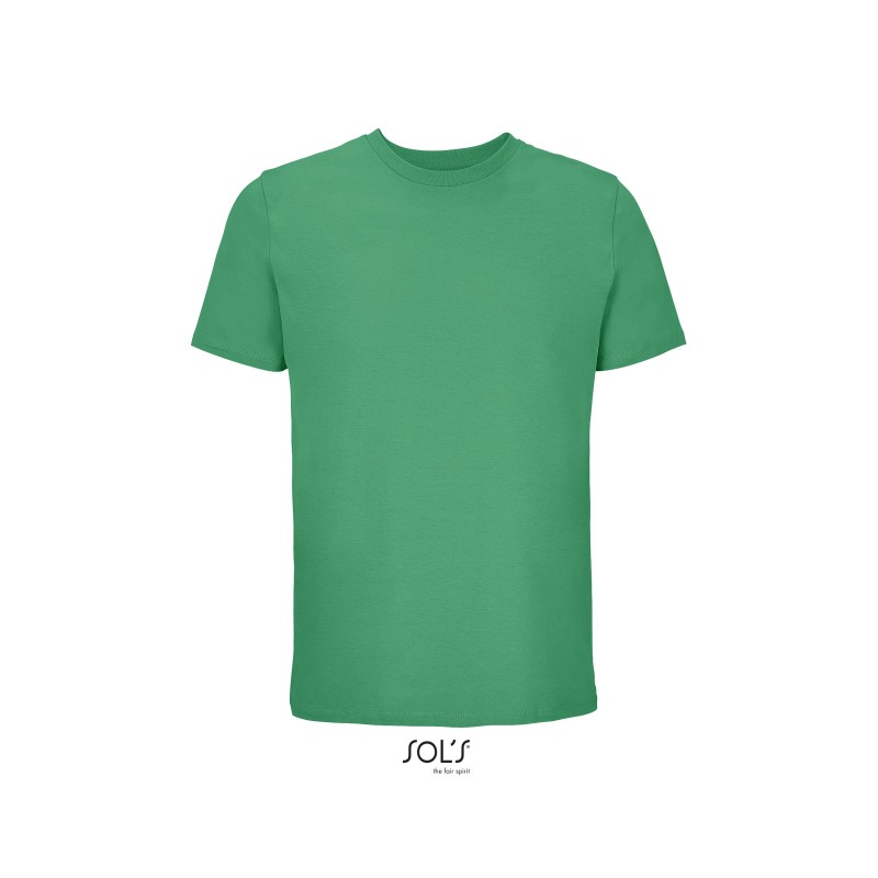 Tee-shirt publicitaire unisexe en coton biologique "LEGEND Couleur"