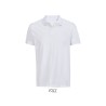 Polo publicitaire unisexe en coton peigné "PACIFIC Blanc"
