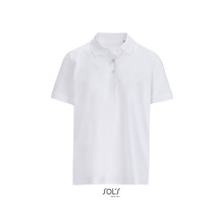 Polo publicitaire femme en coton peigné "PACIFIC Blanc"