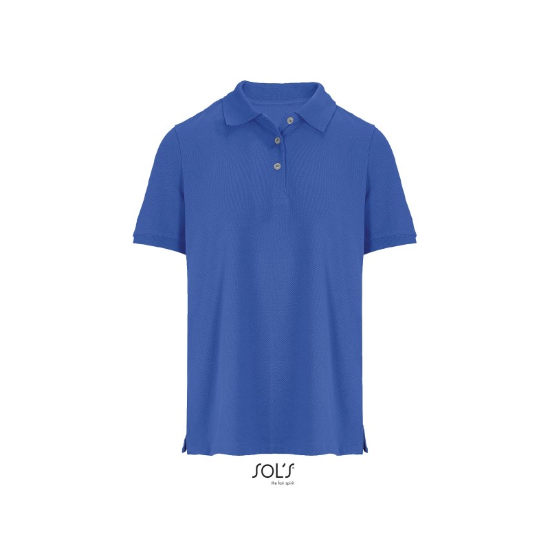 Polo publicitaire femme en coton peigné "PACIFIC Couleur"