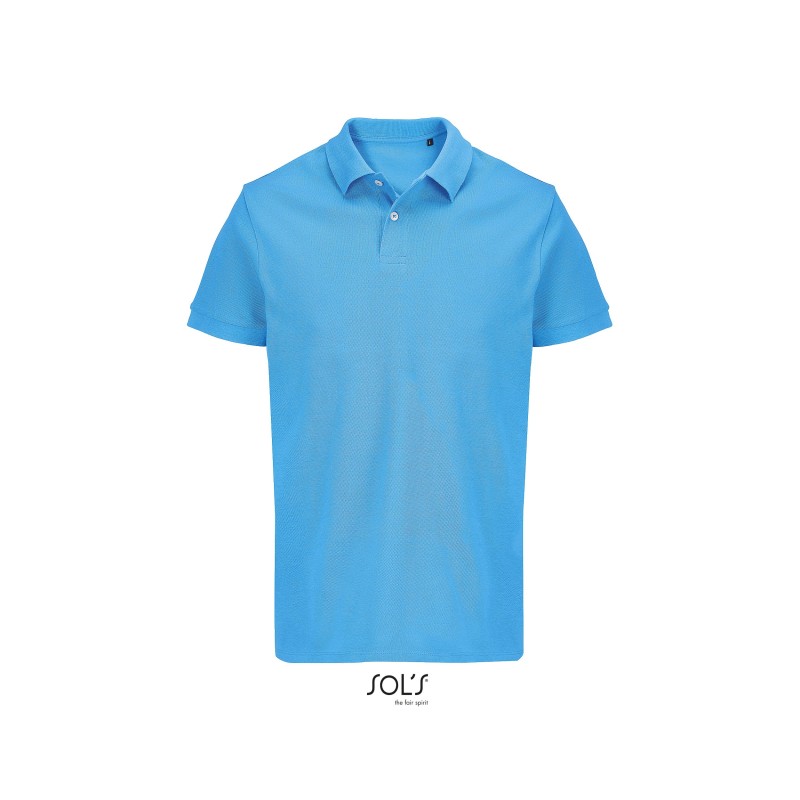 Polo publicitaire unisexe en coton peigné "PACIFIC Couleur" Polo publicitaire unisexe en coton peigné "PACIFIC Couleur"