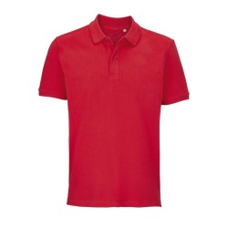 Polo publicitaire unisexe en coton biologique "PEGASE couleur"