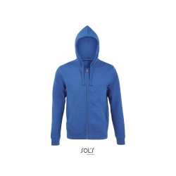 Veste publicitaire homme zippée en molleton avec capuche "SPIKE Couleu