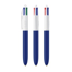 Stylo BIC® SOFT publicitaire 4 couleurs toucher doux