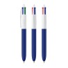 Stylo BIC® SOFT publicitaire 4 couleurs toucher doux