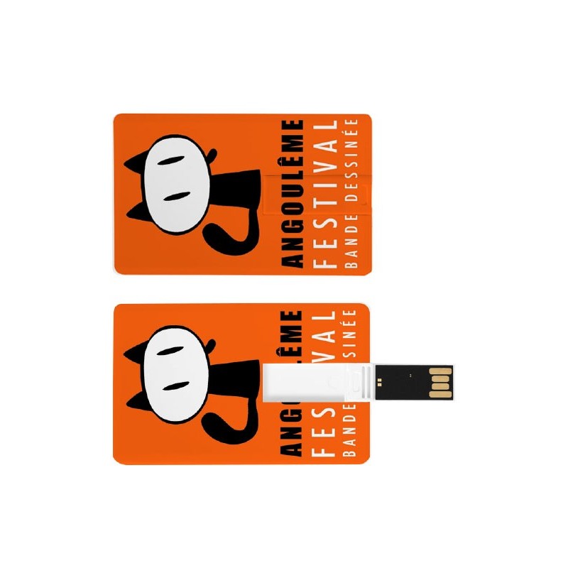 Clé USB publicitaire format carte de crédit SLIM